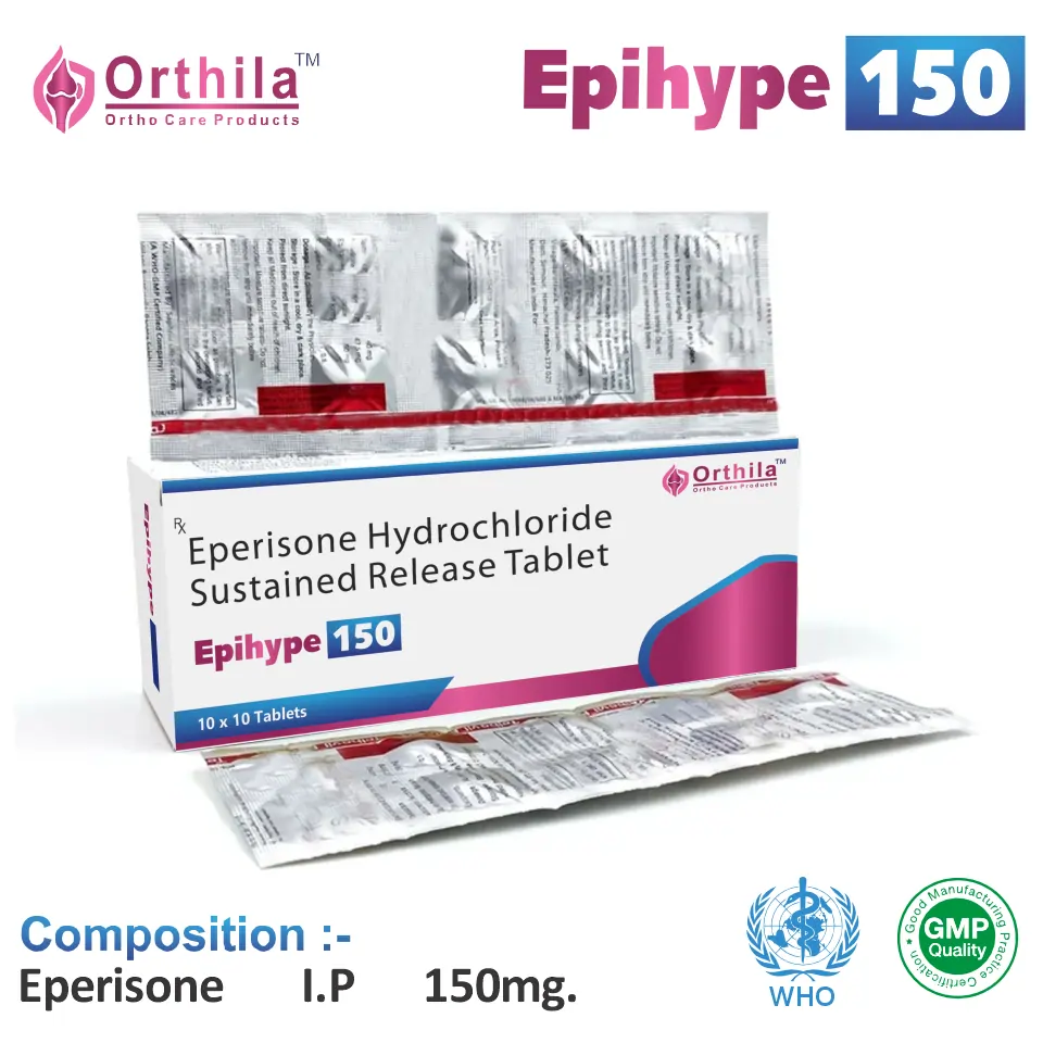 Eperisone 150 mg Tablet PCD Pharma Franchise